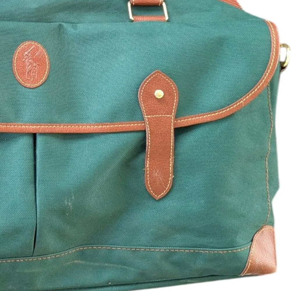 Vintage Polo by Ralph Lauren Weekender Duffel Bag with removable shoulder strap